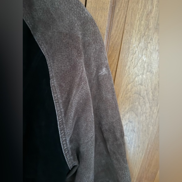 Serge Platini Suede Bomber Jacket - Picture 5 of 6